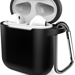 1 black and 1 blue airpod case